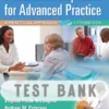 Pharmacotherapeutics for Advanced Practice: A Practical Approach Test Bank